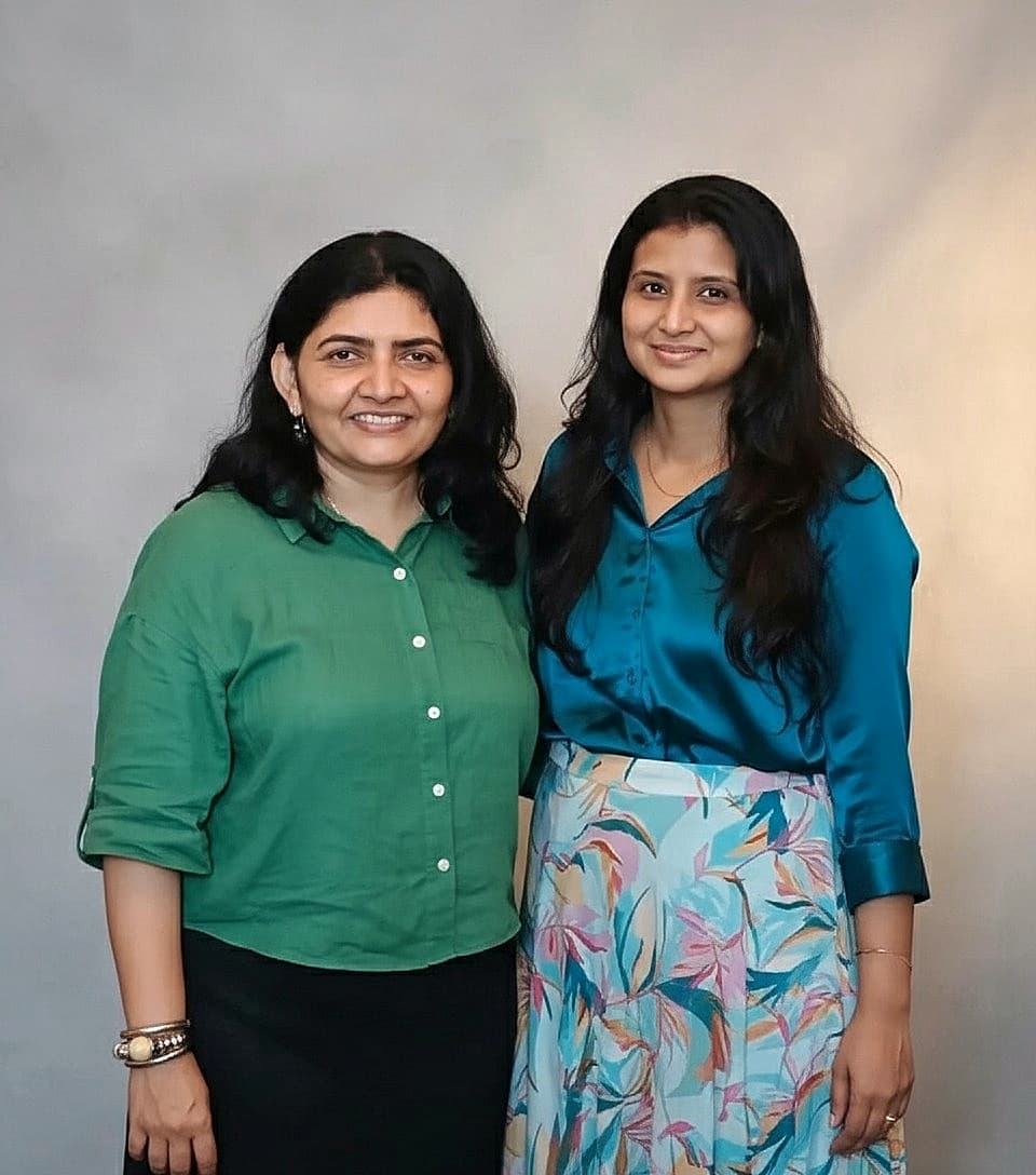 Shivani and Neepa - Founders of Meow Creatives